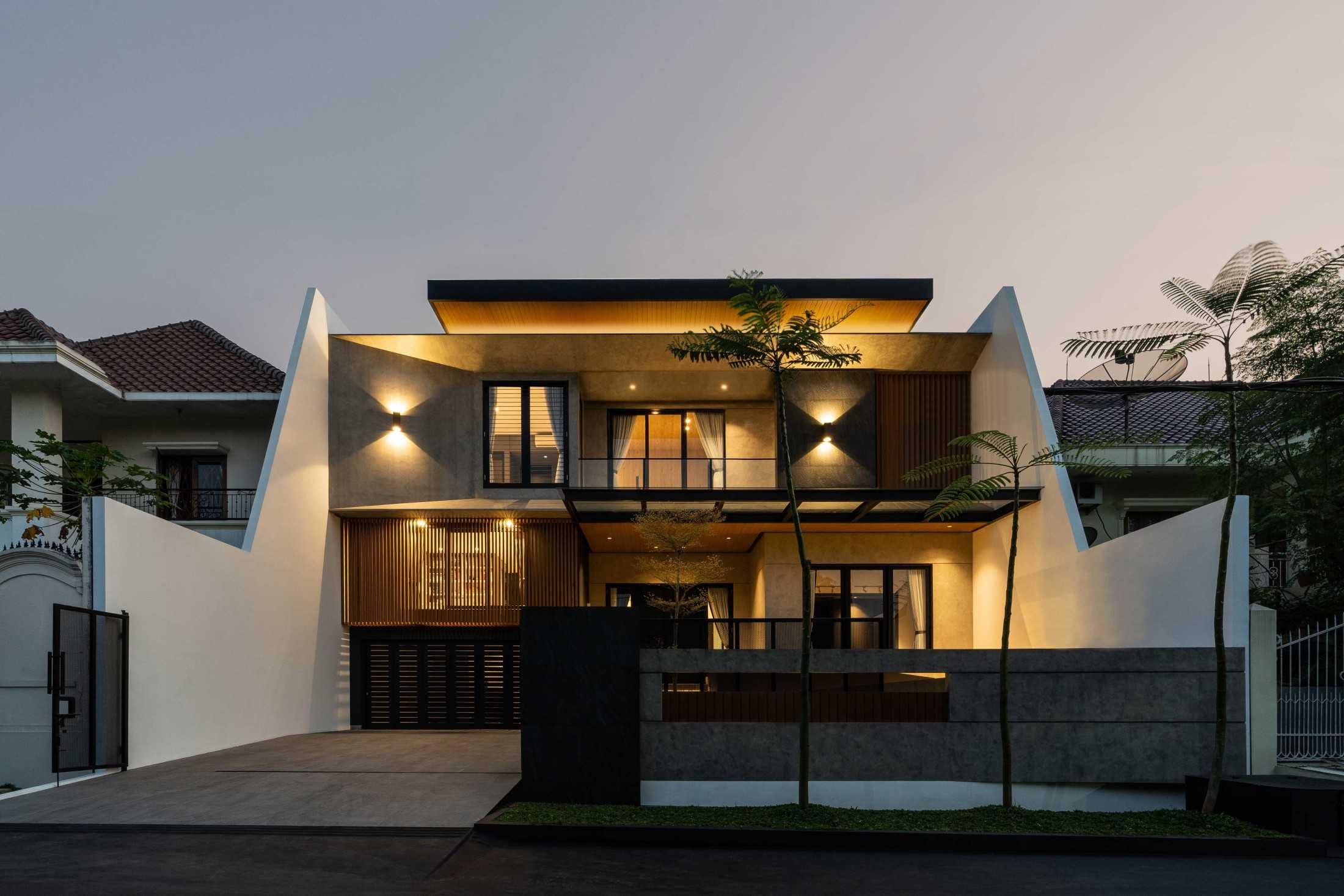 Rumah Minimalis Monokrom
