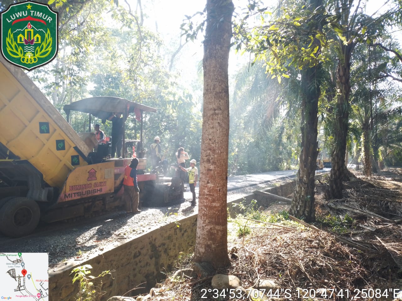 Pengaspalan Luwu Timur