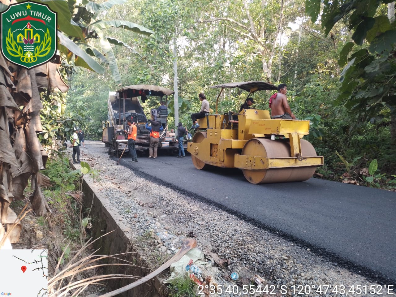Pengaspalan Luwu Timur